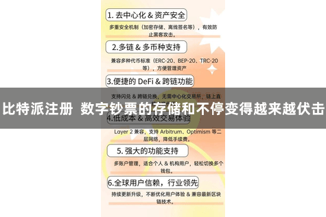 比特派注册 数字钞票的存储和不停变得越来越伏击